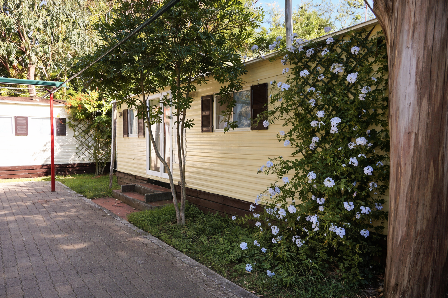 Chalet mobile home nel Villaggio Vieste Marina immerso nel verde del Gargano